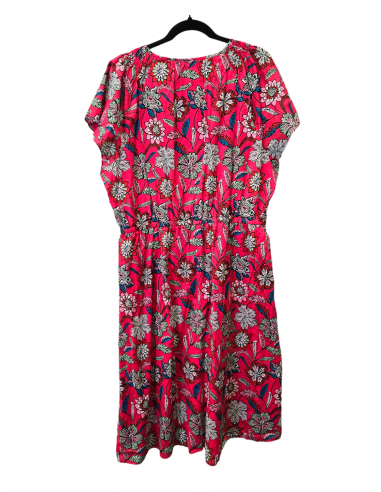 Floral Print Dress Casual Midi Talbots, Size 2x des créatures d'habitude