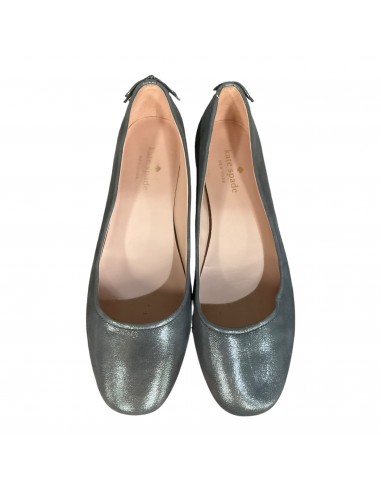 Silver Shoes Flats Kate Spade, Size 10.5 2023