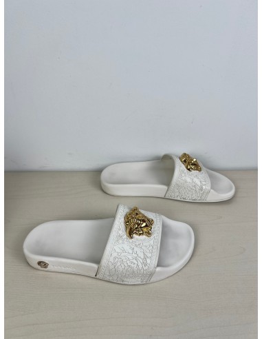 White Sandals Luxury Designer Versace, Size 6 JUSQU'A -70%! 