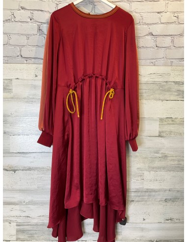 Red Dress Casual Midi Lululemon, Size 6 2023