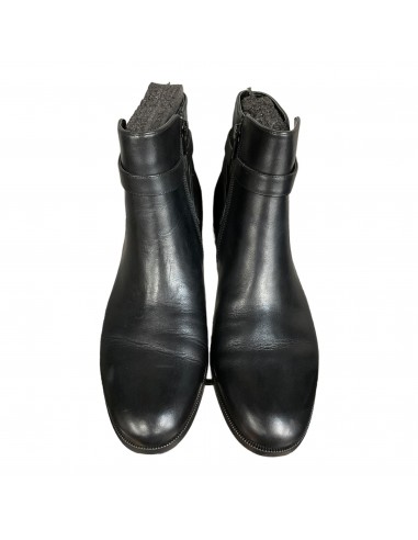 Black Boots Ankle Flats Lauren By Ralph Lauren, Size 10 vous aussi creer 