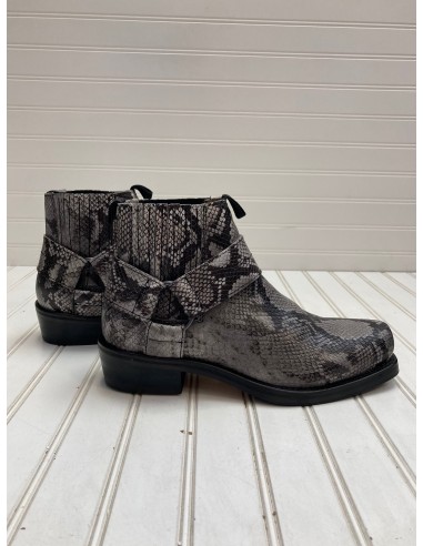 Snakeskin Print Boots Designer All Saints, Size 11 commande en ligne