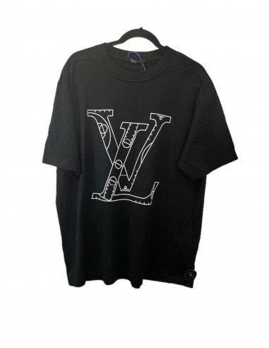 Black & White Top Short Sleeve Luxury Designer Louis Vuitton, Size Xxl Découvrez la collection