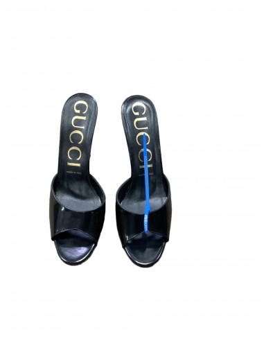 Black Sandals Luxury Designer Gucci, Size 9.5 les ctes