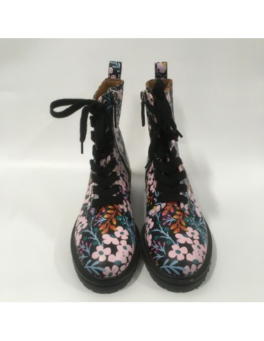 Floral Print Boots Combat Kate Spade, Size 6.5 le concept de la Pate a emporter 