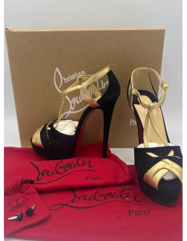 LIKE NEW! Christian Louboutin Glennalta Designer Peep Toes Size: 5 50% de réduction en Octobre 2024