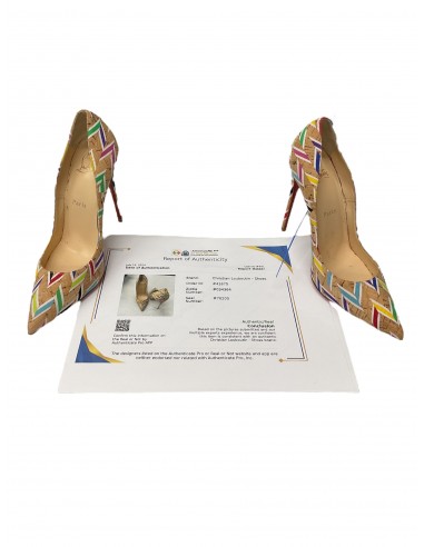 Multi-colored Shoes Luxury Designer Christian Louboutin, Size 8 chez Cornerstreet bien 