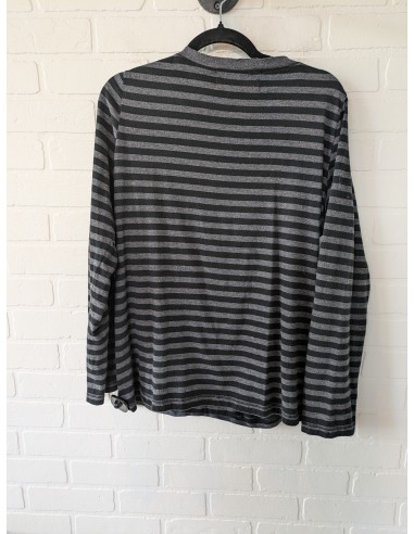 Black & Grey Top Long Sleeve Designer Johnny Was, Size L sélection de produits