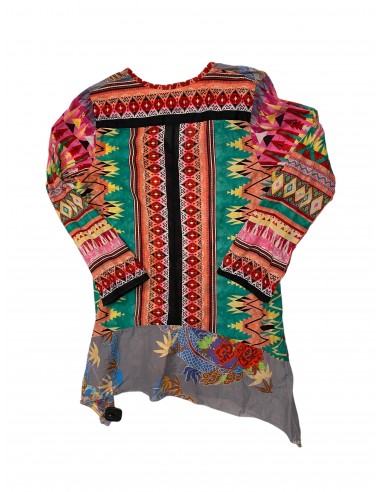 Multi-colored Tunic Designer Johnny Was, Size L Vous souhaitez 