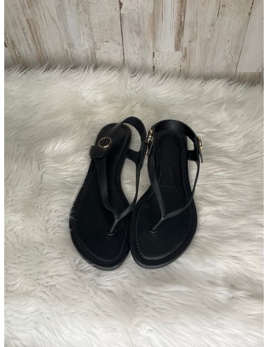 Black Sandals Flats Tory Burch, Size 8.5 2023