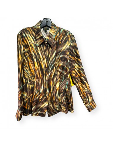 Multi-colored Blouse Luxury Designer Escada, Size 10 Véritable concentré