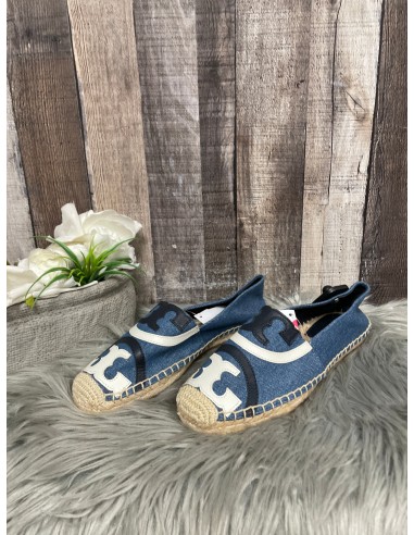 Blue Denim Shoes Sneakers Tory Burch, Size 8 commande en ligne