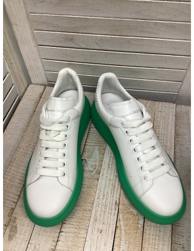 Green & White Shoes Luxury Designer Alexander Mcqueen, Size 12.5 2023