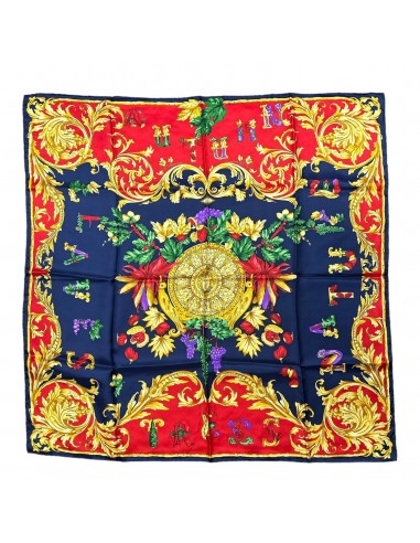 Barroco Silk Scarf 35” Luxury Designer Versace ou a consommer sur place