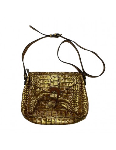 GOLD CROSSBODY DESIGNER by PATRICIA NASH Size:LARGE en ligne des produits 