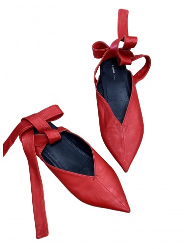 Sandals Designer By Celine In Red, Size: 7 pas cher