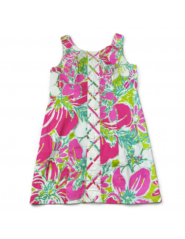 Dress Designer By Lilly Pulitzer In Green & Pink, Size: M Véritable concentré