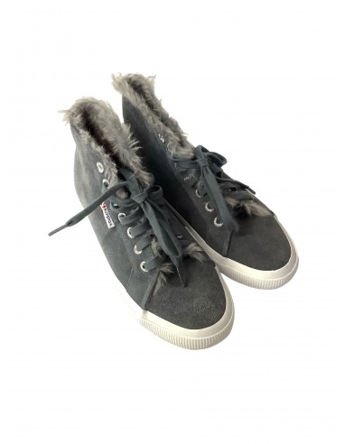 Boots Ankle Flats By Superga In Grey, Size: 7 Véritable concentré