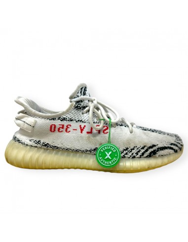 Yeezy Boost 350 V2 Zebra Sneakers In White, Size: 11.5 Men’s (12.5 Women’s) en ligne des produits 