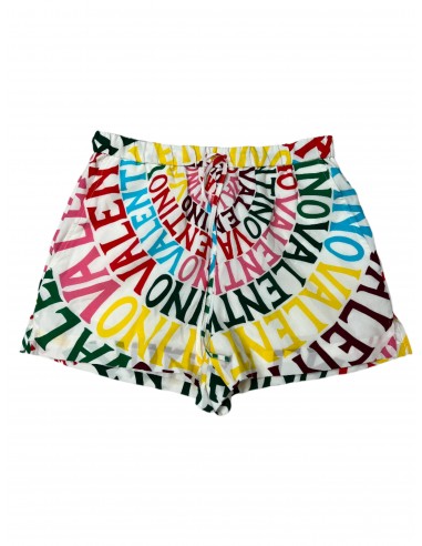 Valentino Luxury Rainbow Logo Designer Shorts, Size: 42 / 6 50-70% off 