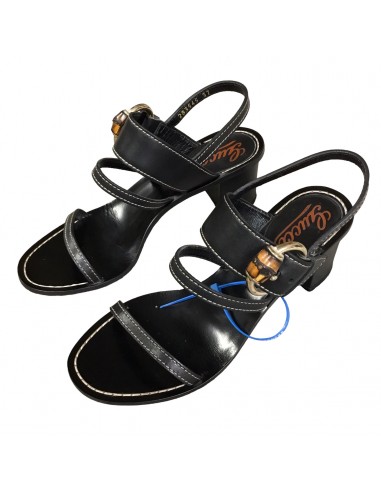 Sandals Heels Block By Gucci In Black, Size: 6 des créatures d'habitude