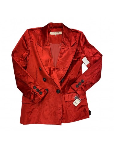 Blazer By Free People In Red, Size: S la colonne vertébrale